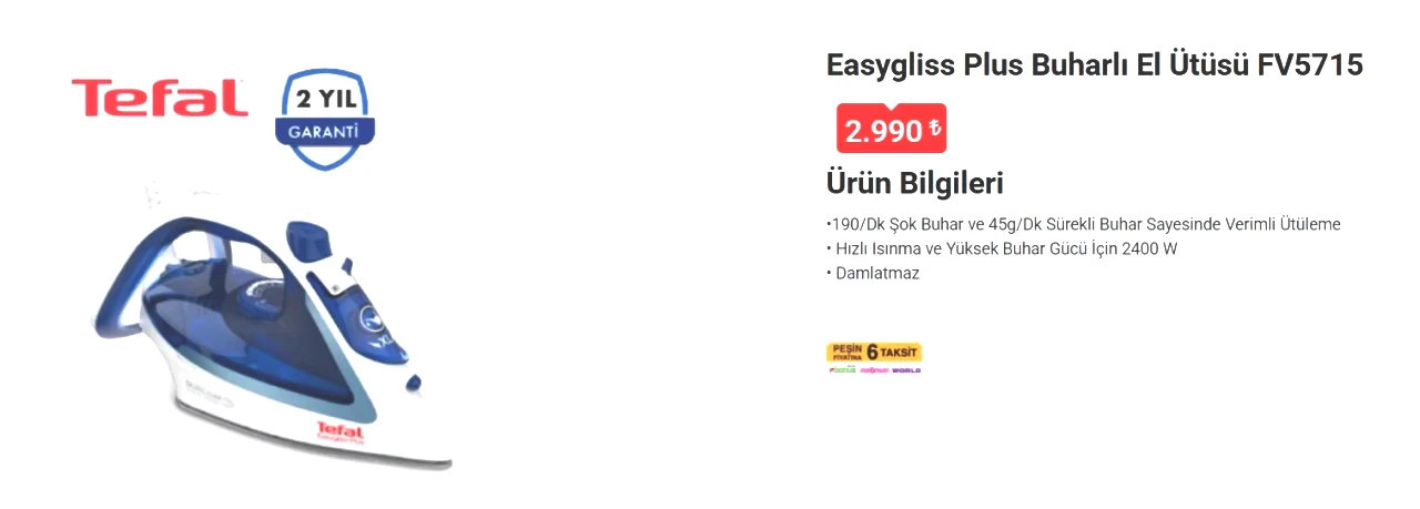 Ütü masanıza veda edin: 17 Nisan'da BİM mağazalarına Philips Buharlı Düzleştirici geliyor! - Sayfa 20