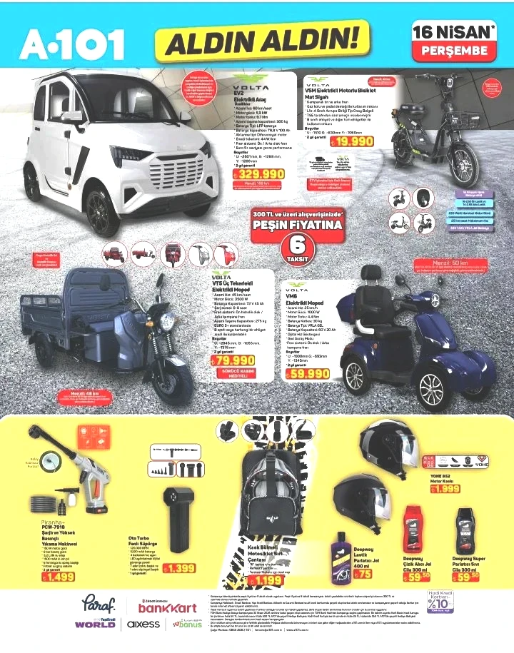 Ezber bozan fiyat, dev teknoloji: A101’e 16 Nisan Perşembe Elektrikli Araç geliyor! - Sayfa 1