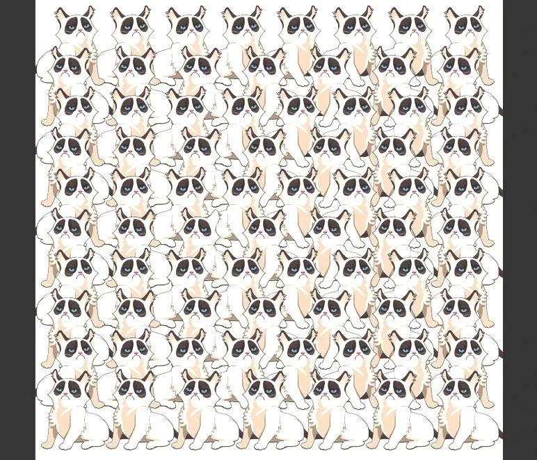 İşte aklı kurcalayan o test! Resimdeki farklı kediyi yalnızca yüksek IQ'su olanlar 6 saniyede buluyor - Resim : 1