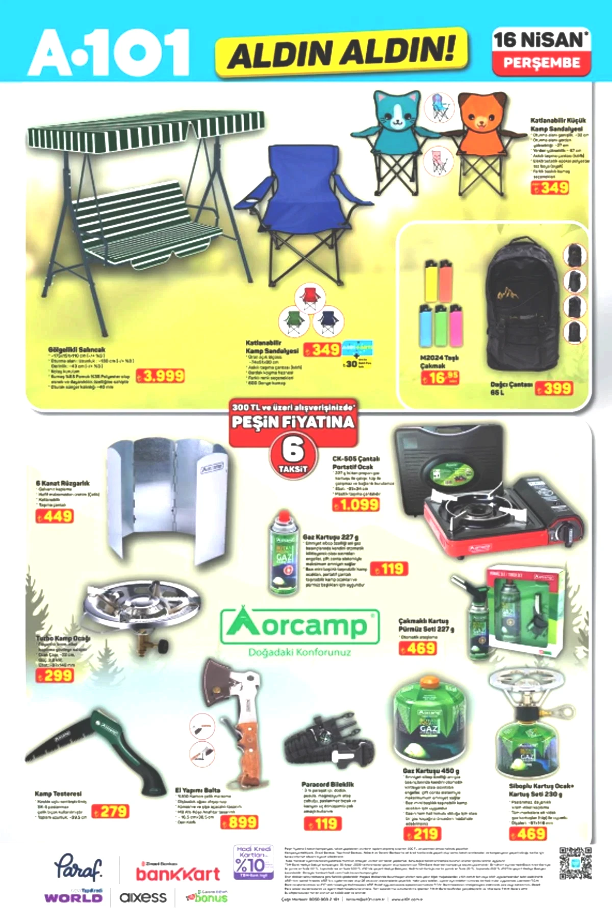 A101 e Columbia ayakkabı geliyor! 16 Nisan 2026 A101 kataloğu 18