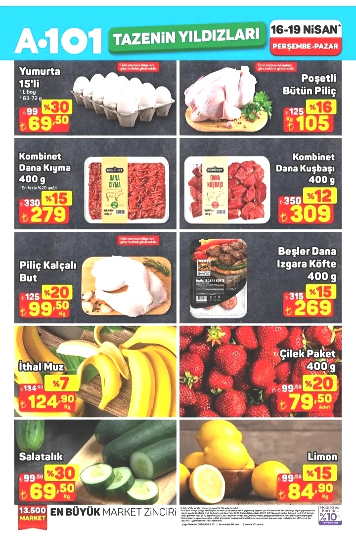 A101'den 16 Nisan çıkartması: Yumurtada kimsenin beklemediği dev indirim geldi! - Sayfa 2