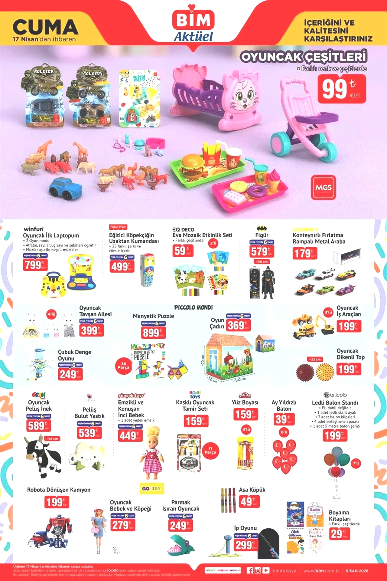 BİM Aktüel Kataloğu 17-24 Nisan 2026! Çadır çeşitleri, kamp sandalyesi, termos, televizyon ve klima geliyor