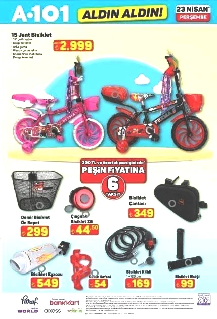 23 NİSAN A101 KATALOĞU