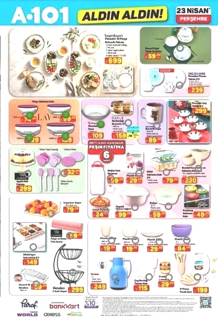 23 NİSAN A101 KATALOĞU