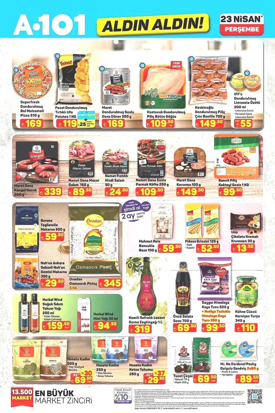 23 NİSAN A101 KATALOĞU