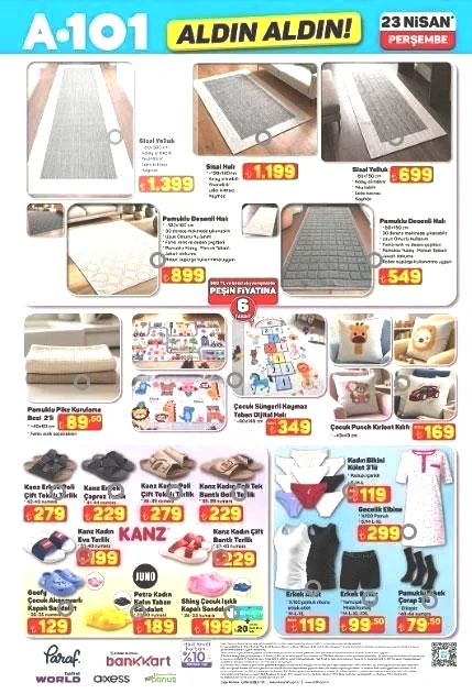 23 NİSAN A101 KATALOĞU