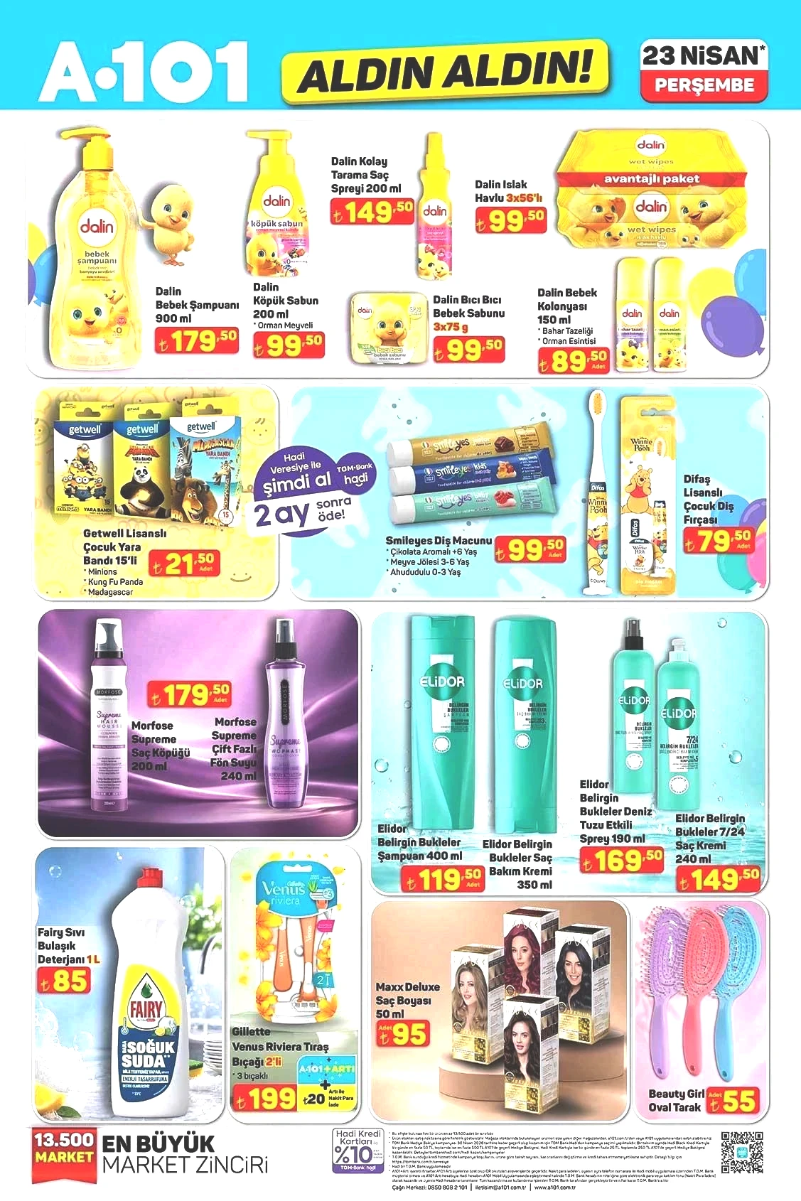 23 NİSAN A101 KATALOĞU