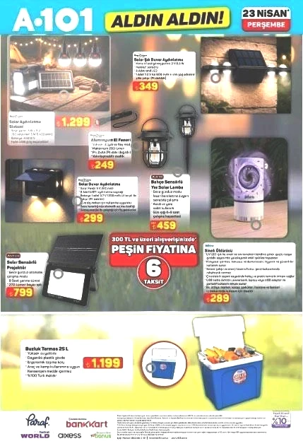 23 NİSAN A101 KATALOĞU