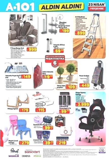 23 NİSAN A101 KATALOĞU