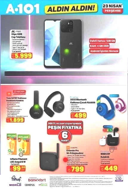 23 NİSAN A101 KATALOĞU